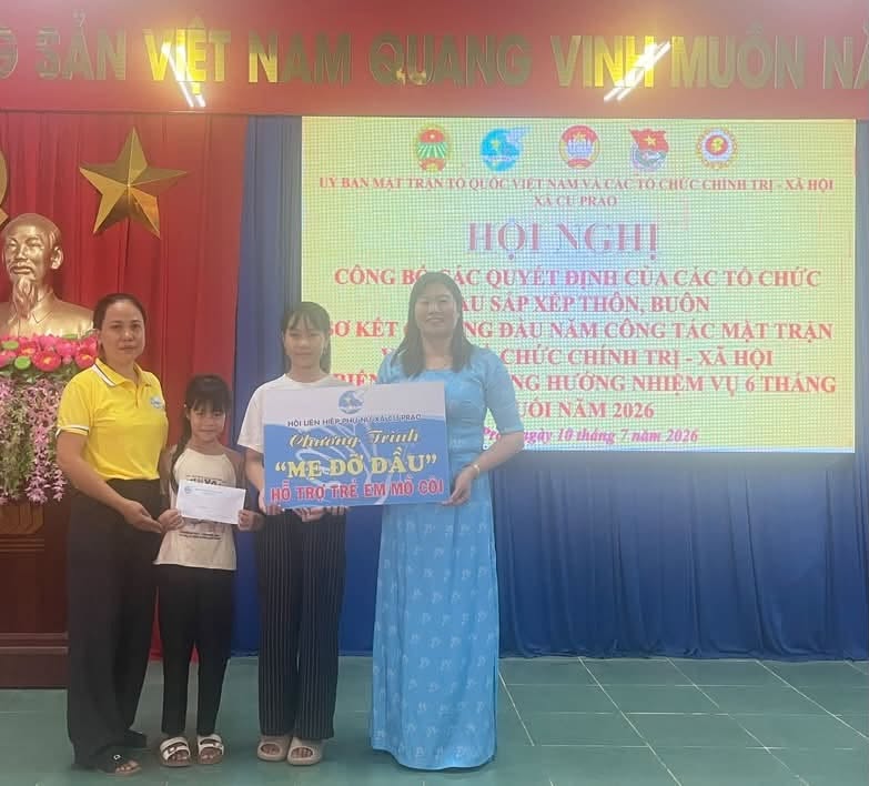 Hội Liên hiệp Phụ nữ xã Cư Prao lan tỏa yêu thương qua Chương trình “Mẹ đỡ đầu”