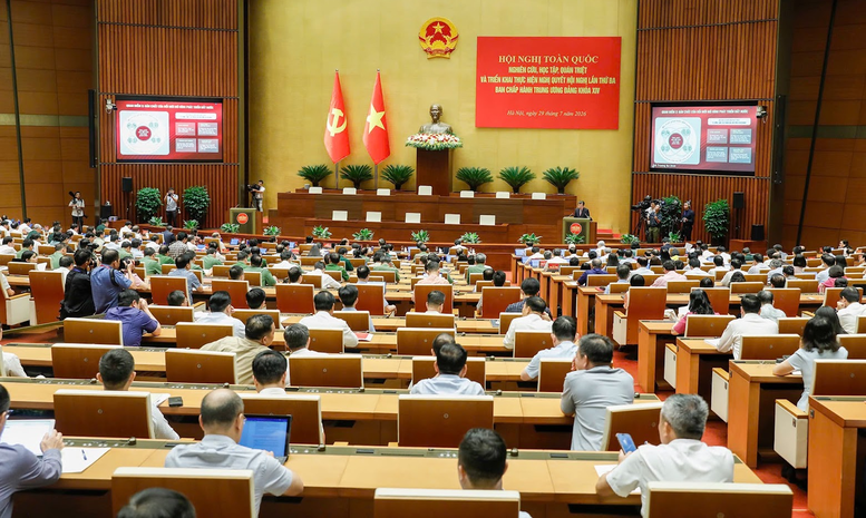 Xã Cư Prao tham dự Hội nghị toàn quốc quán triệt, triển khai thực hiện Nghị quyết Hội nghị Trung ương 3, khóa XIV