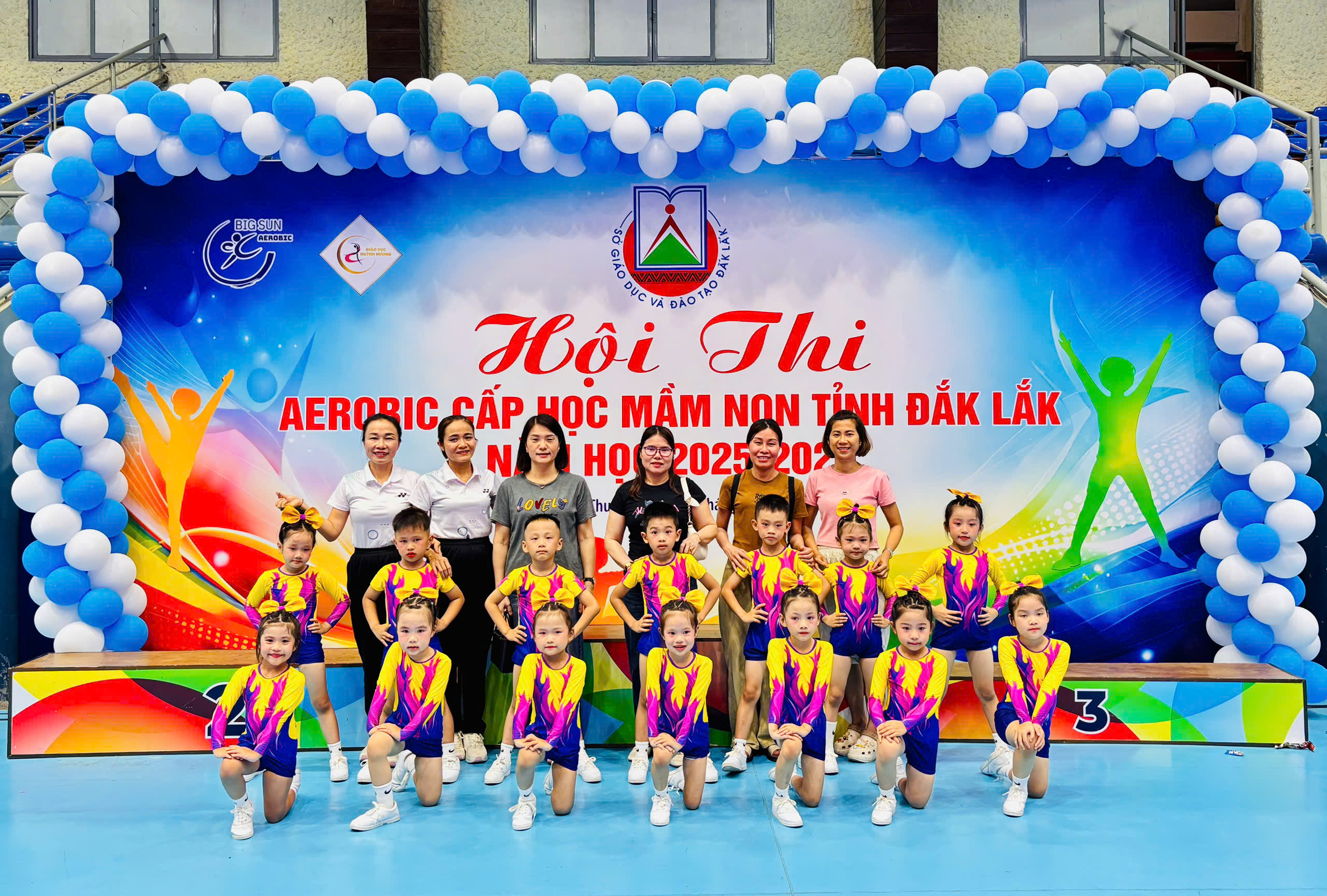 Xã Cư Prao tham gia Hội thi Aerobic mầm non tỉnh Đắk Lắk năm học 2025 – 2026