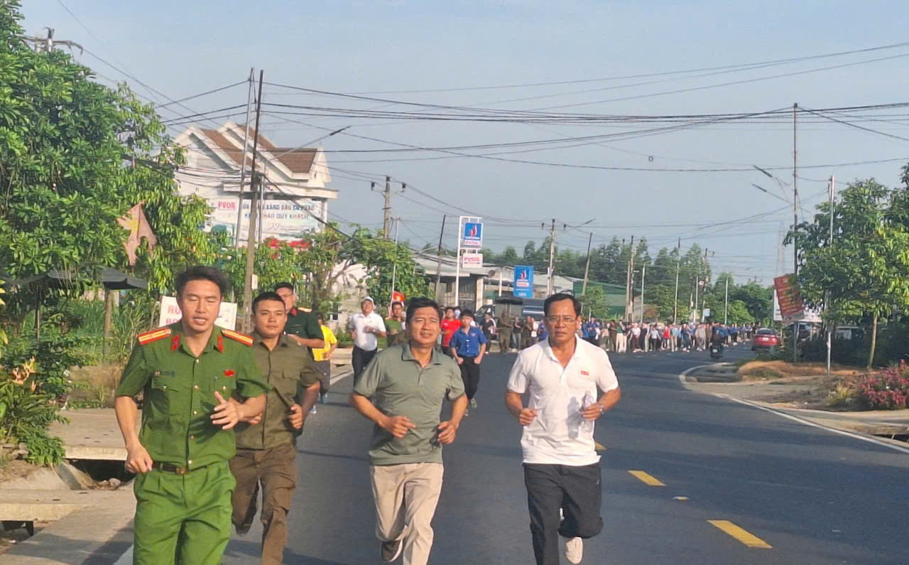 Xã Cư Prao hưởng ứng Lễ mít tinh toàn quốc phát động Tháng hành động phòng, chống ma túy năm 2026