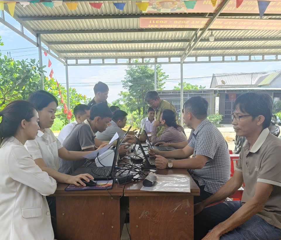 UBND xã Cư Prao đẩy nhanh tiến độ lập hồ sơ địa chính và xây dựng cơ sở dữ liệu đất đai
