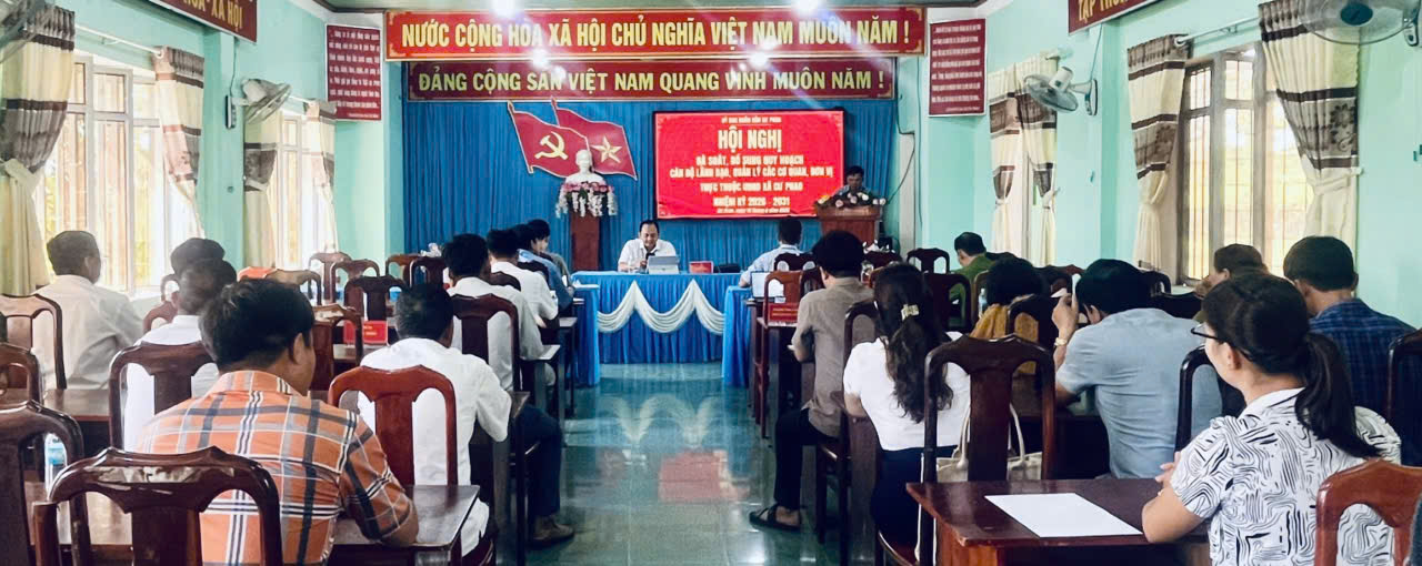 UBND xã Cư Prao tổ chức Hội nghị rà soát, bổ sung quy hoạch cán bộ lãnh đạo, quản lý nhiệm kỳ 2026 – 2031