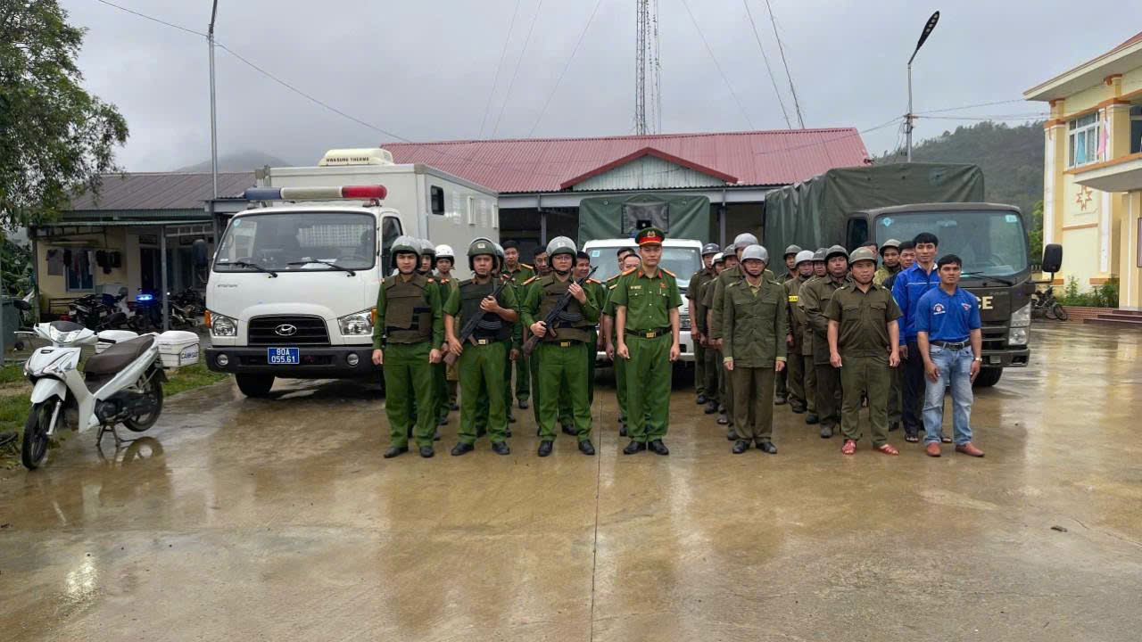 Xã Cư Prao ra quân đợt cao điểm tấn công, trấn áp tội phạm, bảo đảm an ninh trật tự phục vụ các sự kiện trọng đại của đất nước