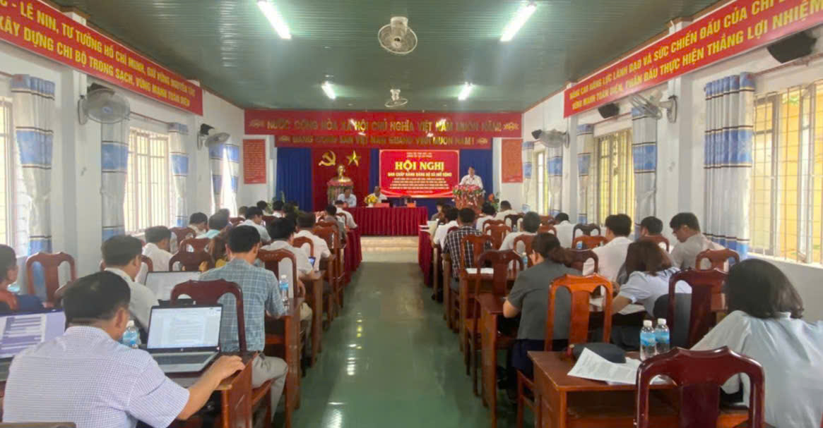 Đảng ủy xã Cư Prao sơ kết công tác 6 tháng đầu năm 2026, đề ra nhiều nhiệm vụ trọng tâm cho 6 tháng cuối năm