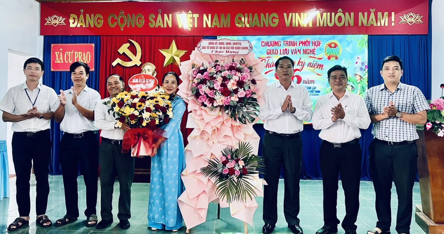 Cư Prao tọa đàm kỷ niệm 96 năm Ngày thành lập Hội Nông dân Việt Nam và Hội Liên hiệp Phụ nữ Việt Nam