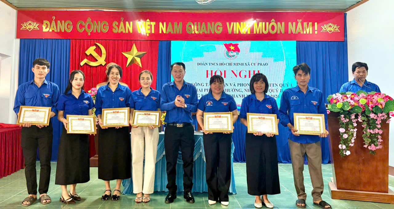Hội nghị sơ kết công tác Đoàn và phong trào thanh thiếu nhi Quý I năm 2026
