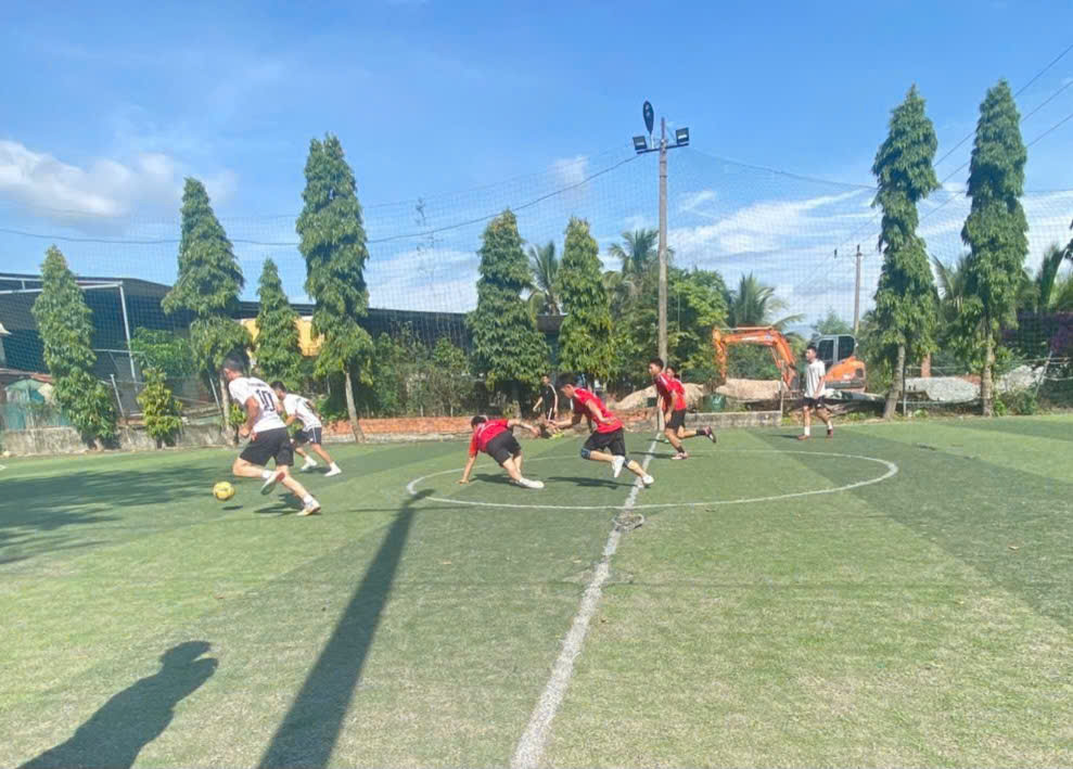Sôi nổi tranh tài môn bóng đá nam tại Đại hội Thể dục thể thao xã Cư Prao lần thứ I, năm 2026