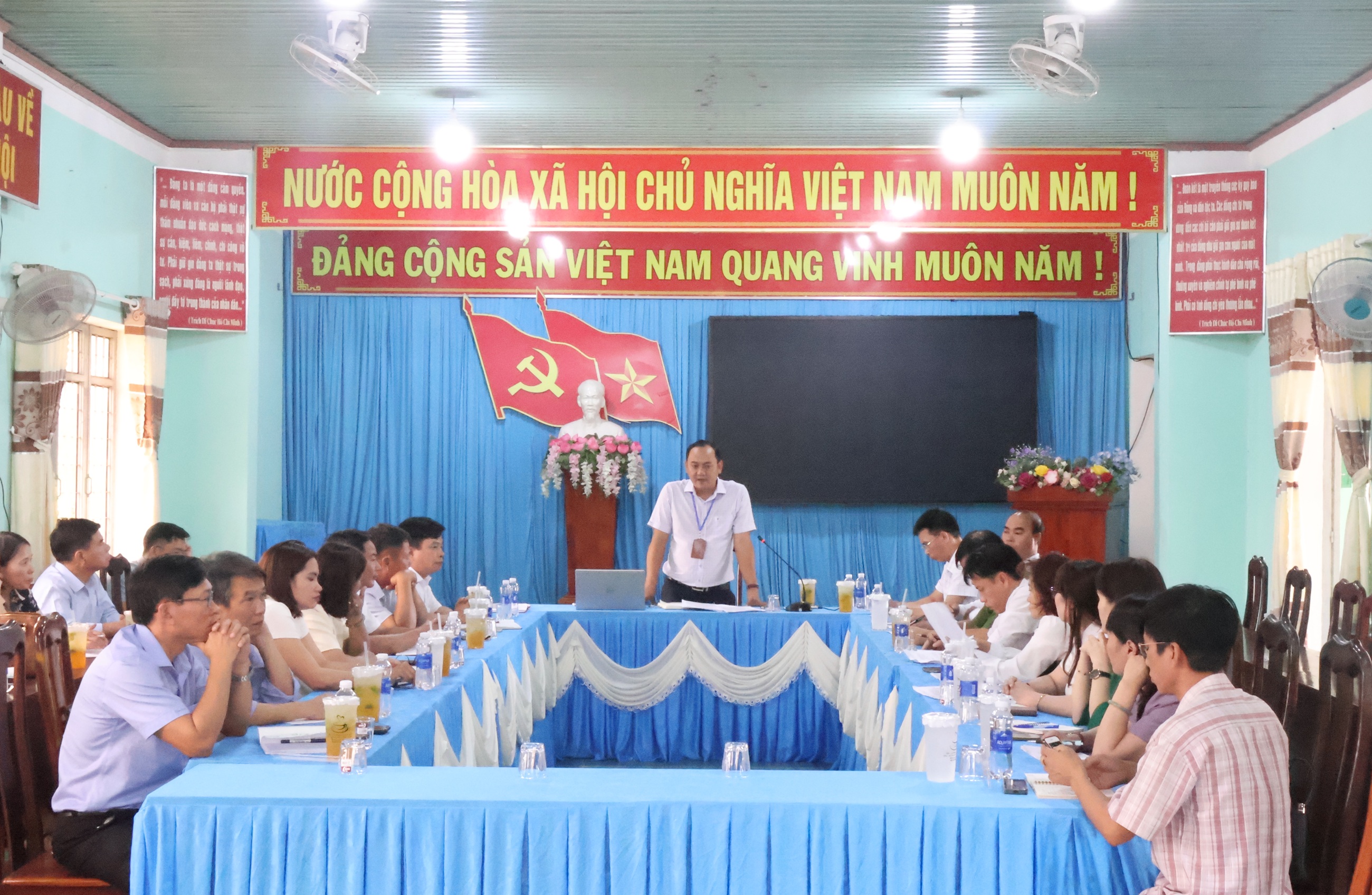 Cư Prao nắm bắt tâm tư, nguyện vọng đội ngũ cán bộ quản lý trường học trước khi sắp xếp