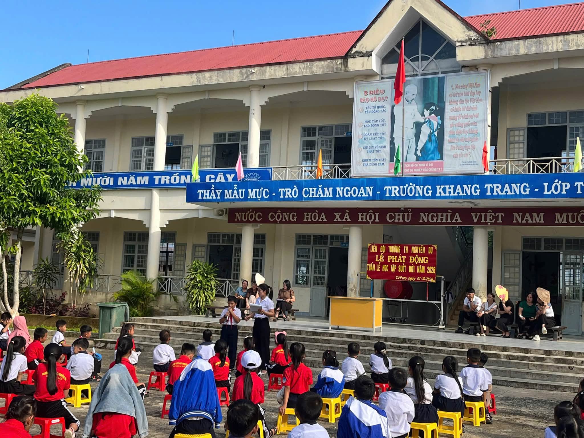 Trường Tiểu học Nguyễn Du hưởng ứng Tuần lễ học tập suốt đời năm 2026