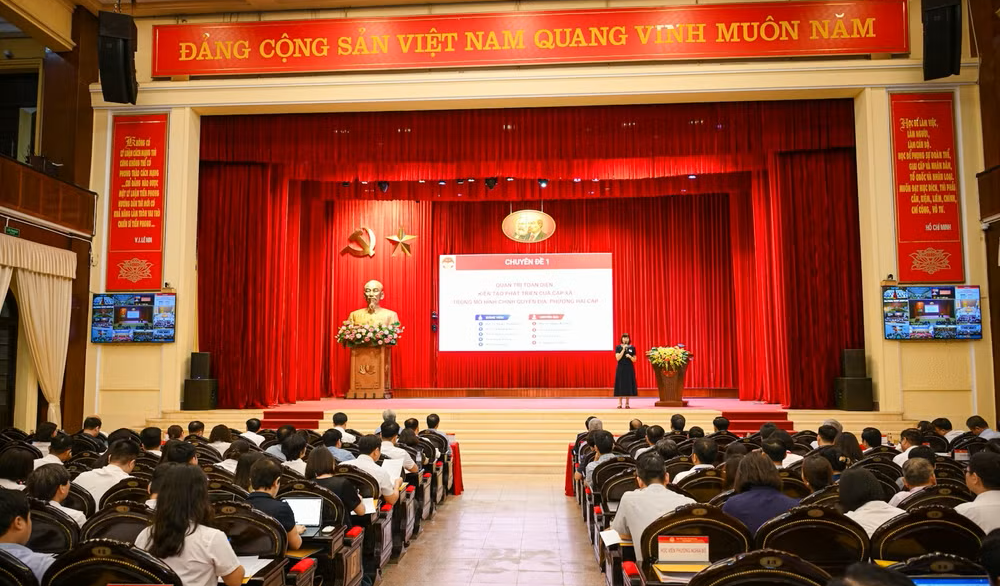 Xã Cư Prao tham gia lớp bồi dưỡng nâng cao năng lực, xử lý tình huống thực tiễn cho đội ngũ cán bộ cơ sở